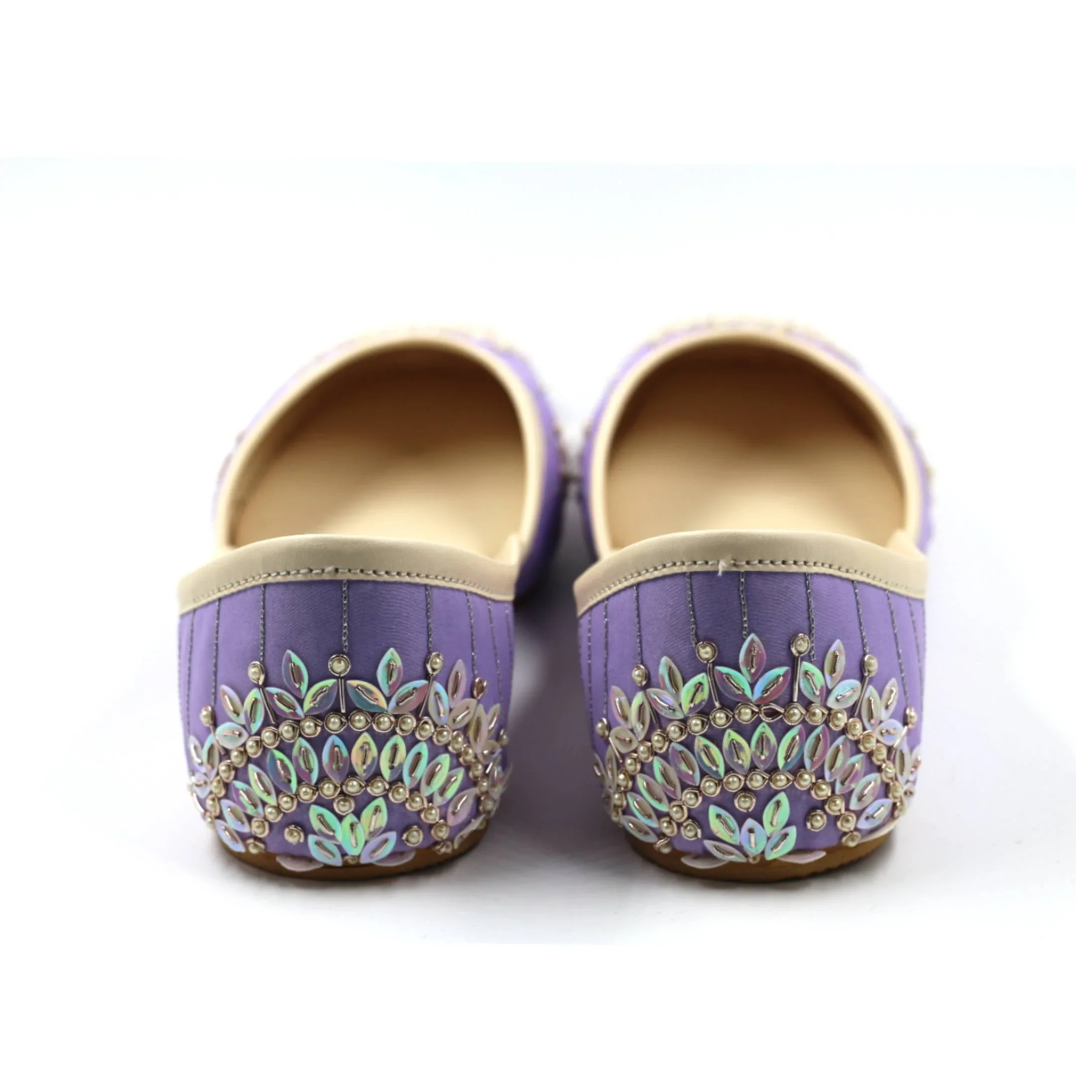 New Design Solid Color Custom Made Fancy Punjabi Khussa jutti For Women pakistani wholesale khussa