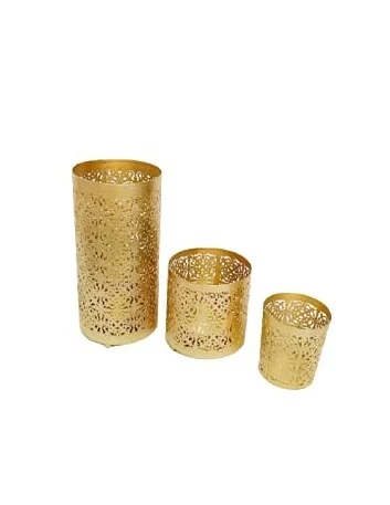 Hot selling Home Decoration new design Metal candle jars  Handmade Home Decoration customized available