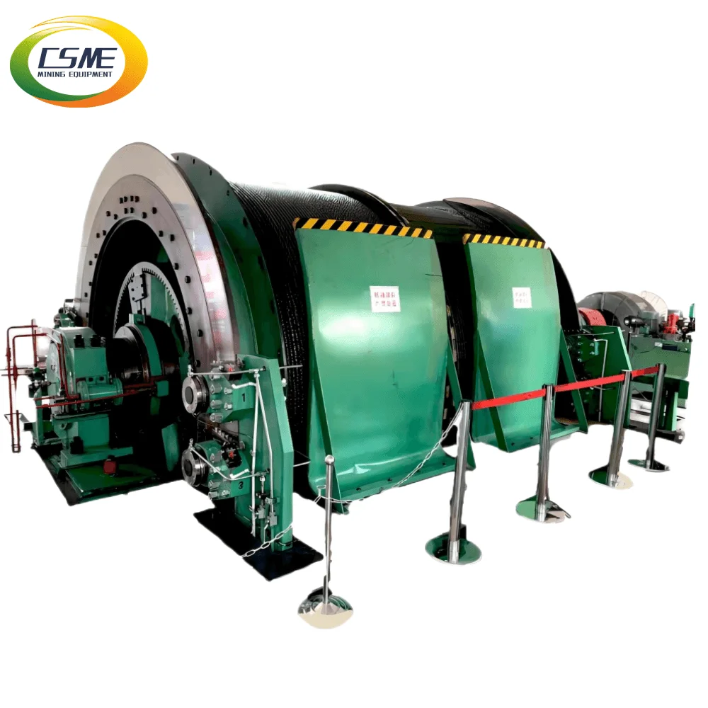 Multi wire rope winch hoist motor for suspended platform