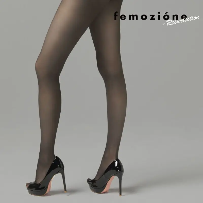 Silk Pantyhose Full Transparent Black Sexy Body Beautiful Woman Nylon Stocking