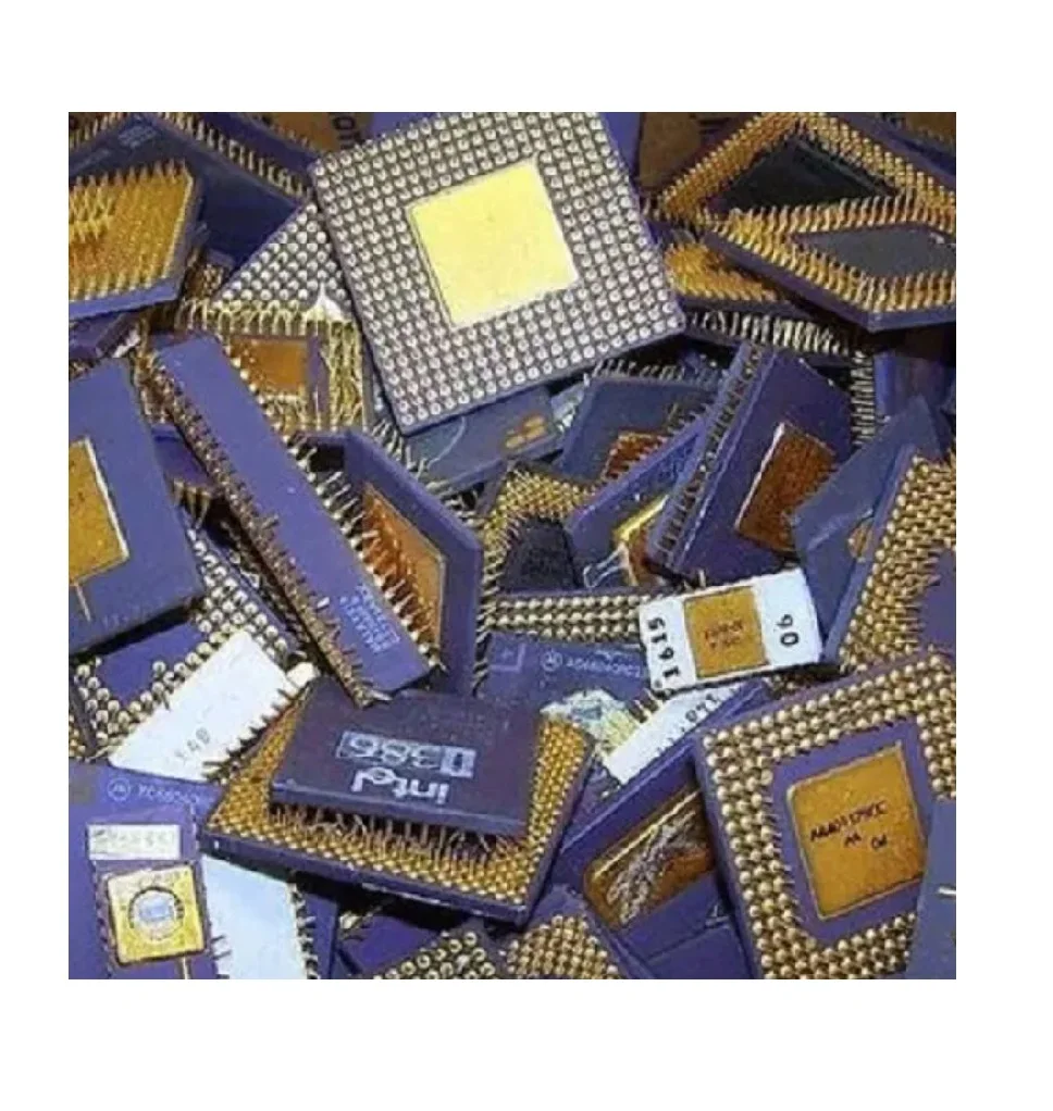 Pentium pro gold ceramic cpu scrap CPU Processor Scrap with Gold Pins RAMS Intels