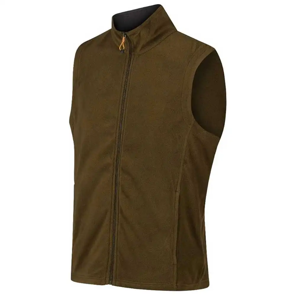 2024 New High Quality OEM Out wear Breathable Vest Men Fleece Soft Warm Jackets Sleeveless Winter cotton fleece Vest