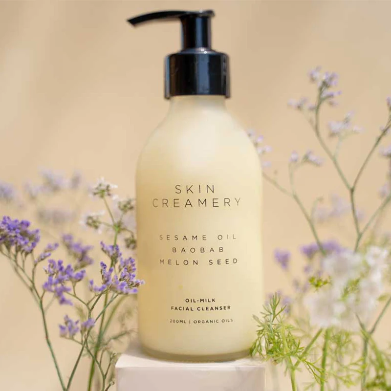 Premium Quality Oil Face Cleanser Waterproof Makeup Remover Oil Without Dryness Tightness Organic Skin Care Product