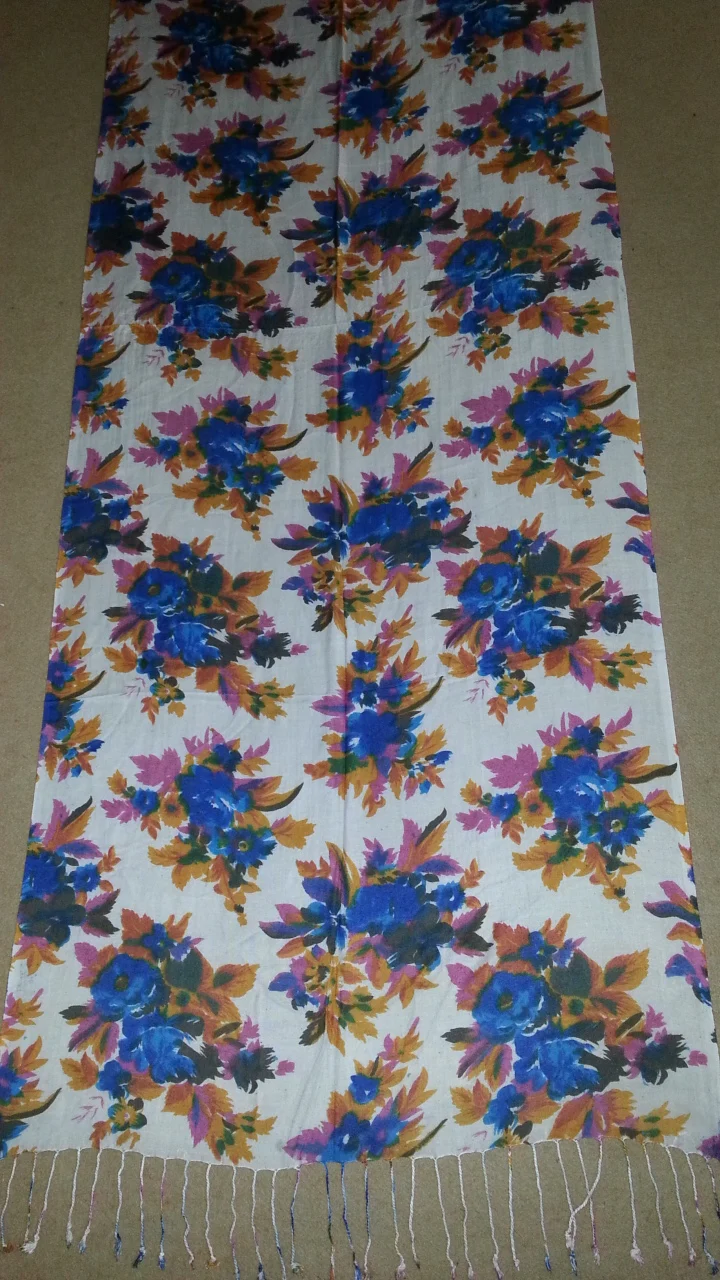 Новейшие фабричные мягкие шали с принтом Раскрашенные вручную шарфы и премиум качества