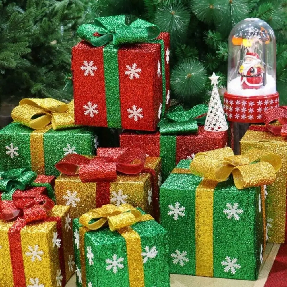 Free Design Custom Christmas Decoration Chocolate Candy Gift Packaging Boxes Corrugated Paper Box for Christmas Gift