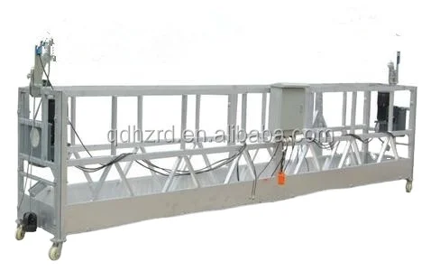 Zlp630 Suspended Hanging Scaffolding Painting Aerial Work Platform Aluminum Climbing Cradle Andamios Colgantes Electrics