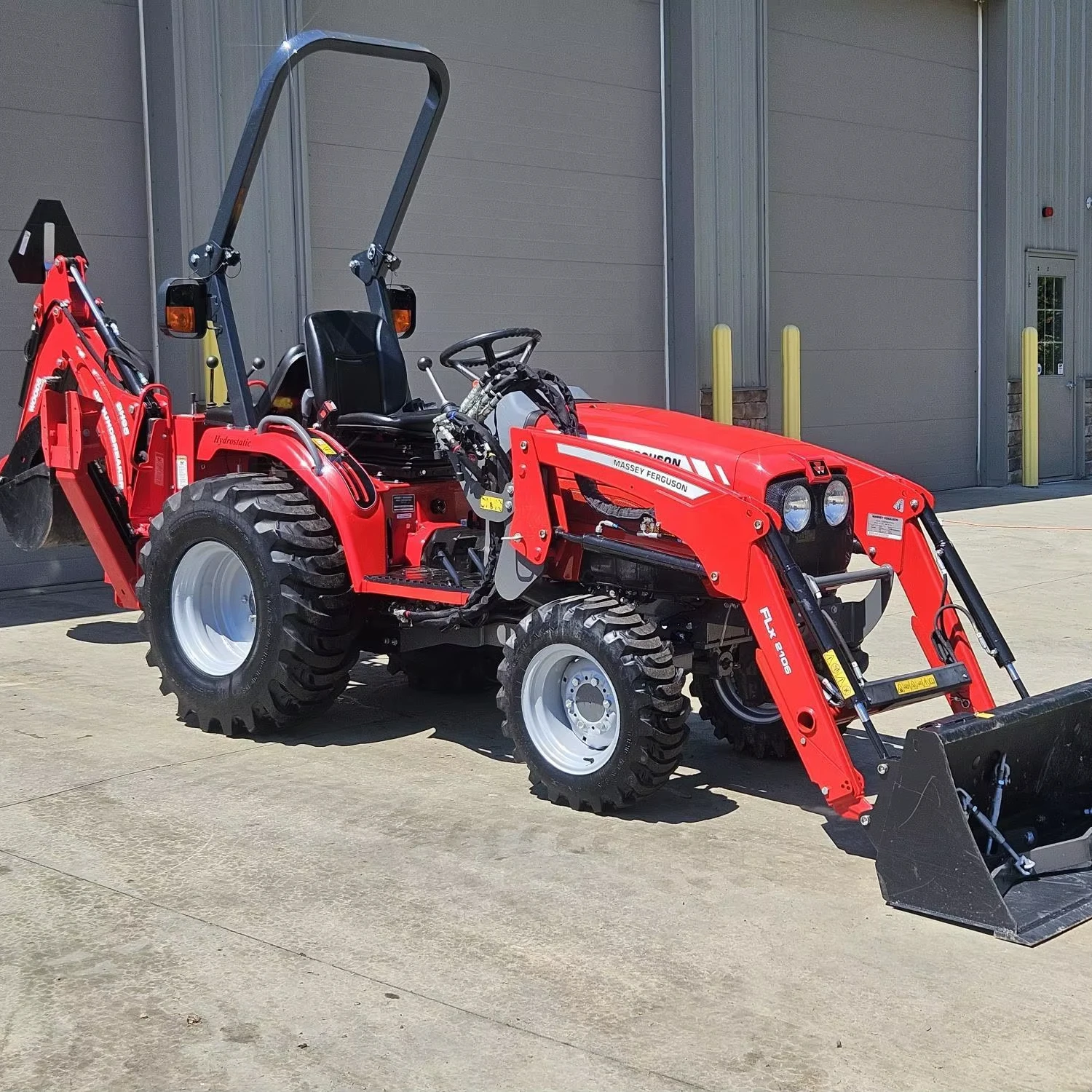 Прямая Продажа с завода Massey feguson GC1723 четырехколесный сельскохозяйственный трактор Подержанный для продажи
