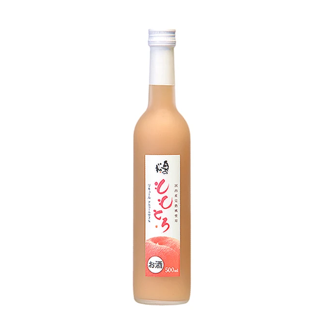 Tasty MOMO TORO Okunomatsu Peach Sake Benefits Alcohol Content Sparkling