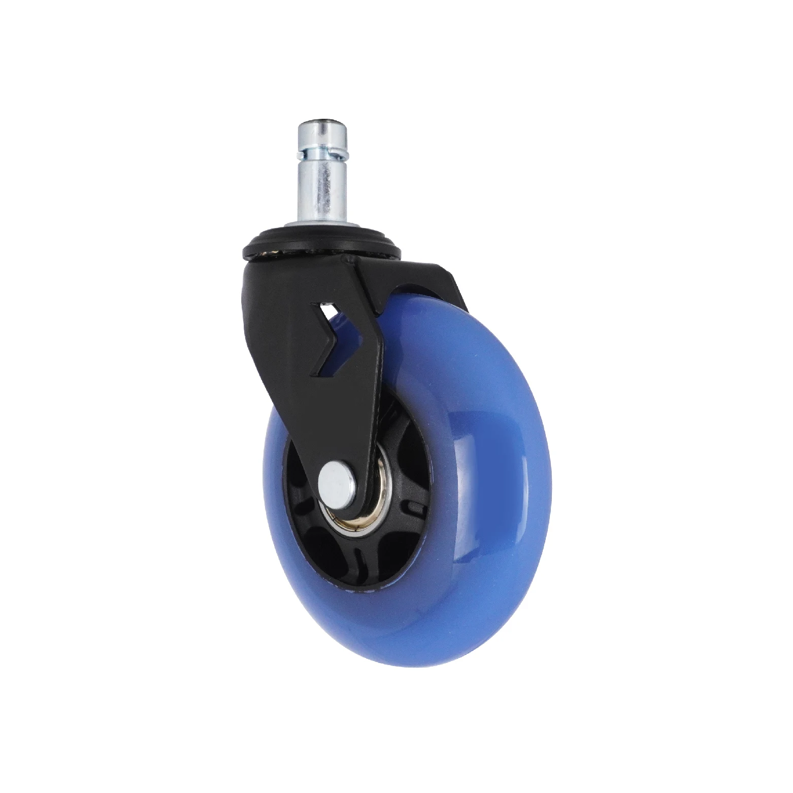 2024 Upgrade 3 Inch Office Chair Gaming Chair Caster With Innovation Design Blue Roller Blade Wheels