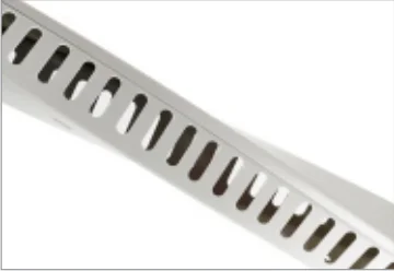 SiRON  G013  PVC trunking 60 x 40 slotted U channel wire cable tray
