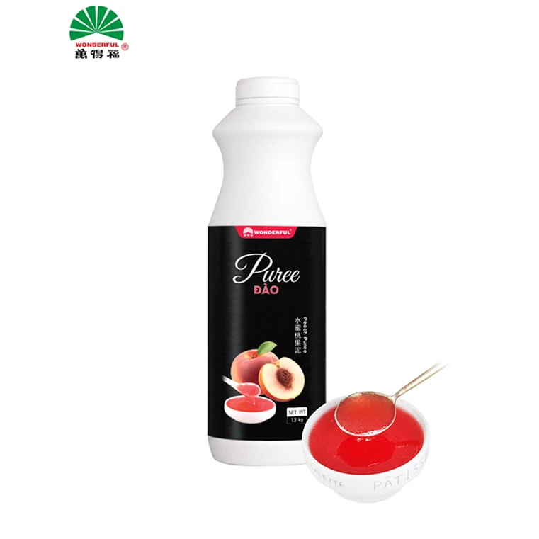 Peach Puree - Fruits Manufacturer Made In Vietnam