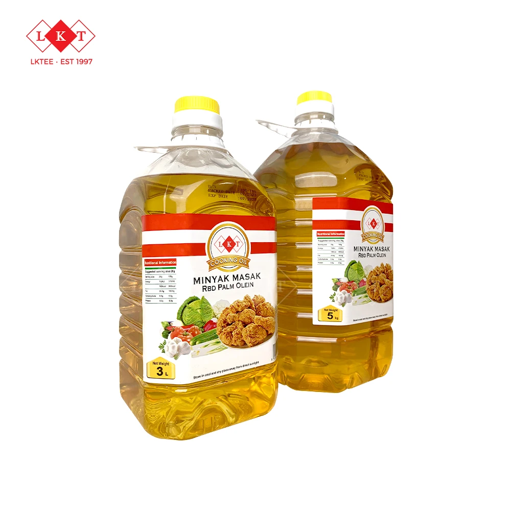 Растительное растительное масло, бутылки, 5 л, миньяк горенг, пальмовое масло, рафинированное RBD пальмовое олеин CP10 CP8 CP6