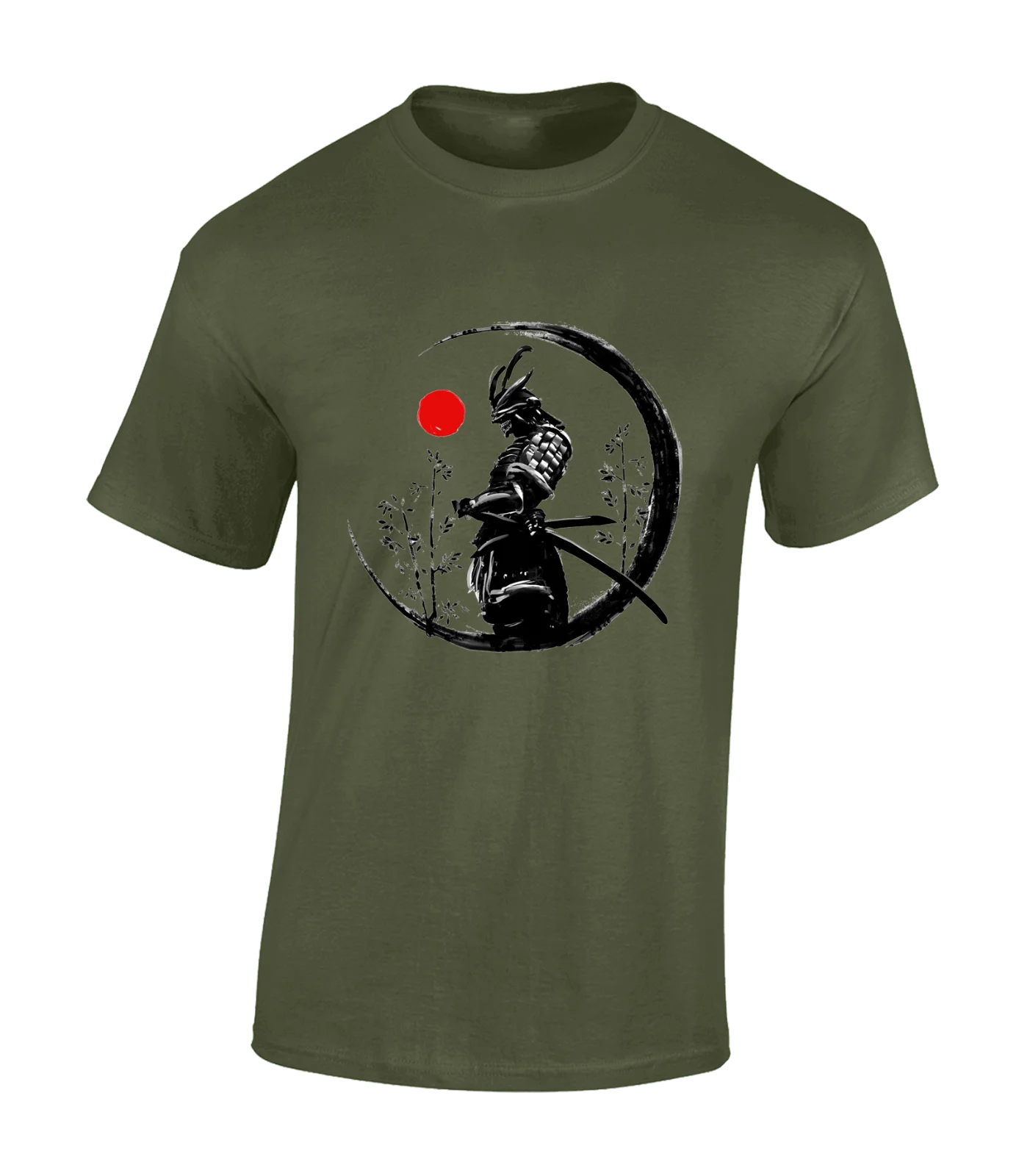 PAINTED SAMURAI MENS T SHIRT JAPAN JAPANESE COMIC MANGA ANIME GEISHA FASHION