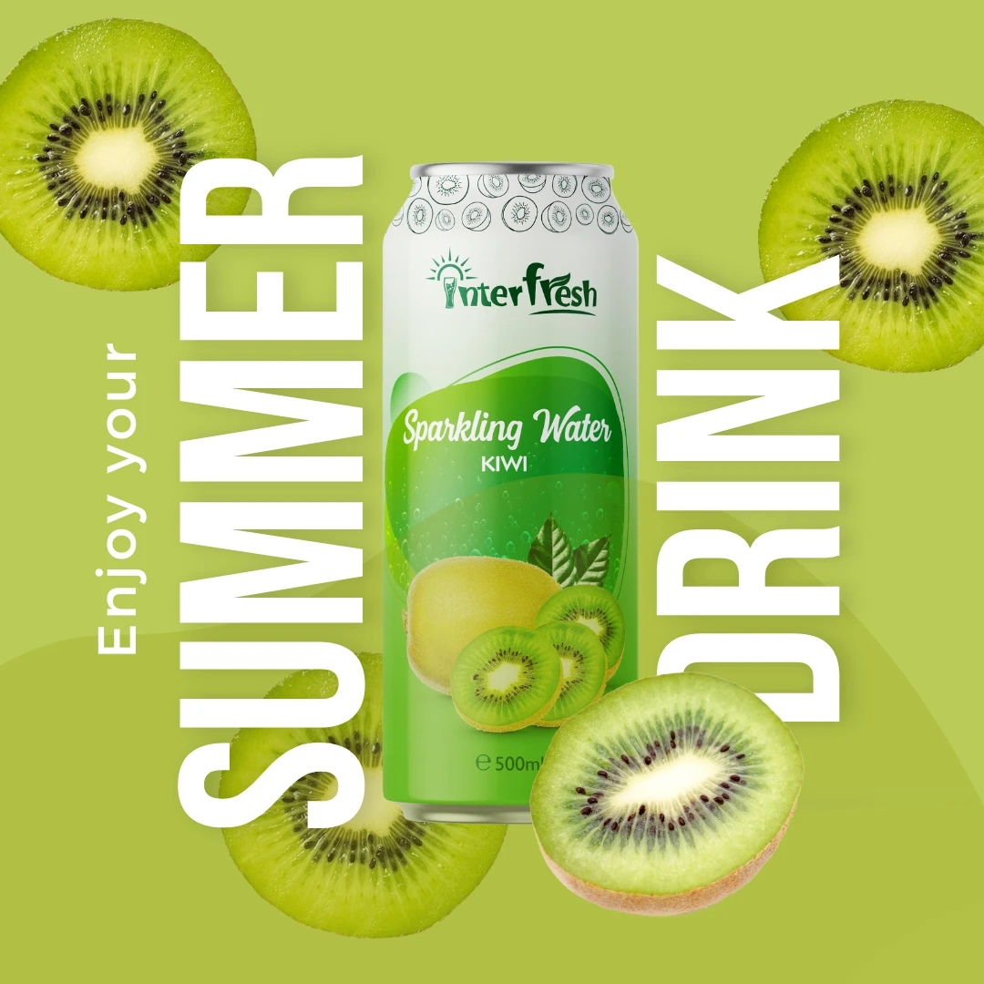 INTERFRESH 320ml Watermelon Fruit Juice Natural Drinking HACCP ISO Beverage Manufacturer in Vietnam Fruit Juice Drink Sparkling