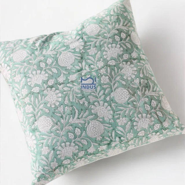 Толстые льняные наволочки для подушки декоративные ручной работы с ручным принтом хлопчатобумажные