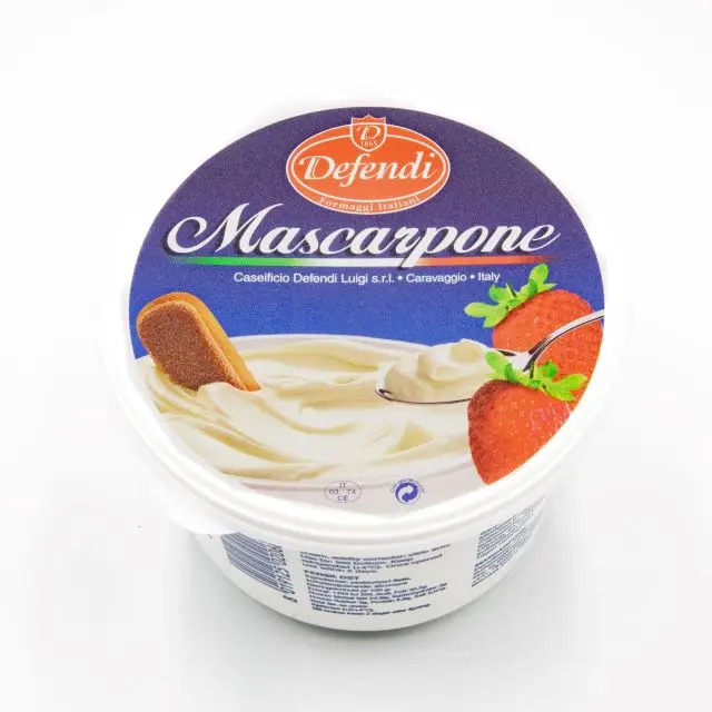 Italian high quality Mascarpone cheese 500g for Tiramisu