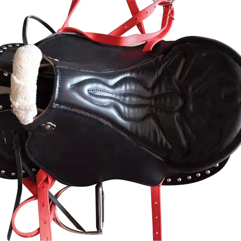 Wholesale 2022 Leather Material High Quality Wholesale Best Design Cheap Price Light Weight Horse Riding Saddle