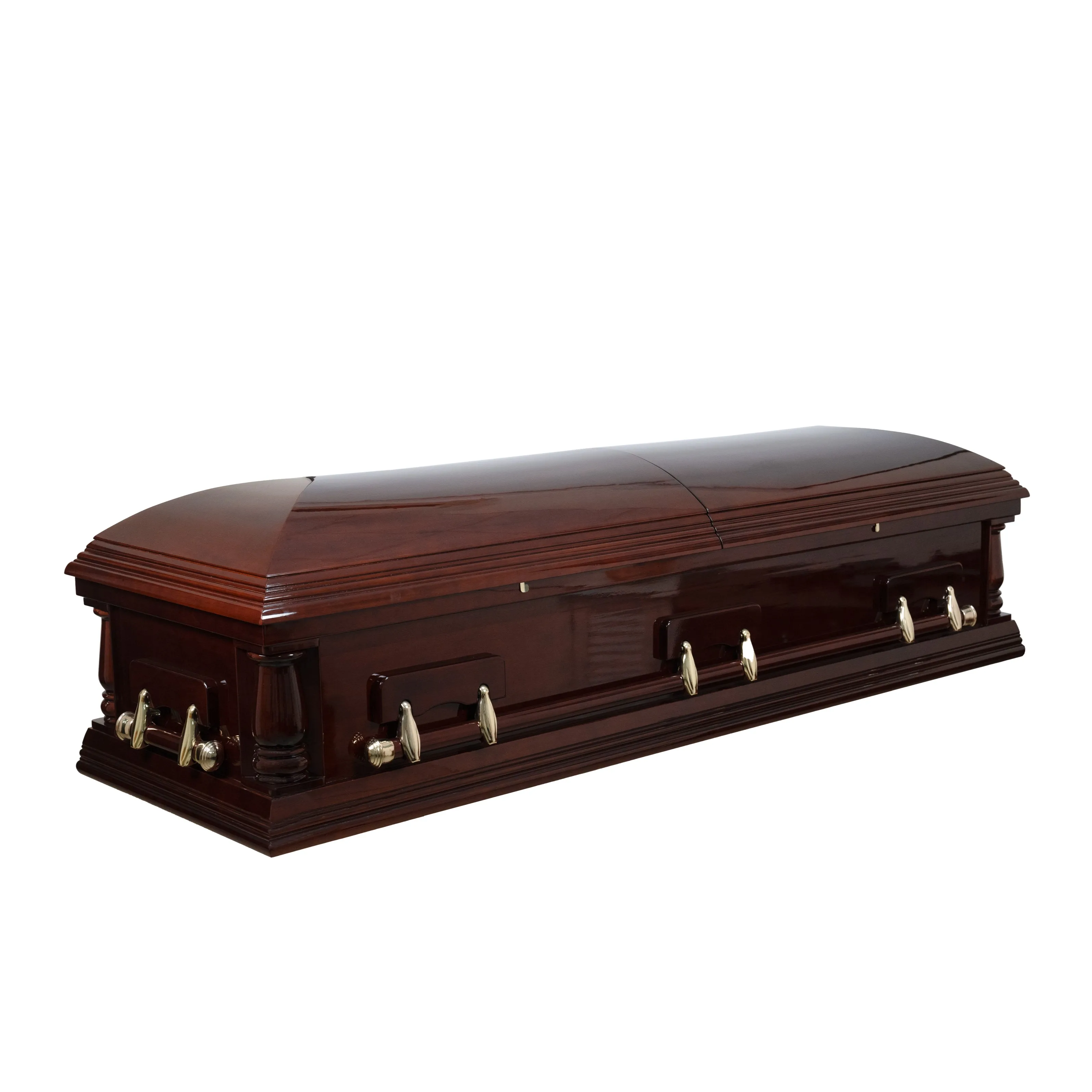 Fast Delivery Coffins And Caskets Solid Wood Casket Coffin Manufacturing OEM ODM Service Casket Supplier Made In Vietnam