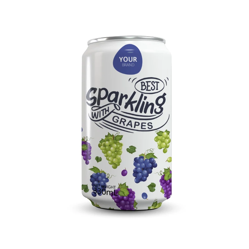 330ml Carbonated Drinks with Fruit Flavor OEM/ ODM Provider Best Wholesale Price in Vietnam Free Sample