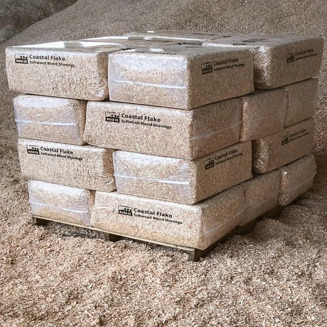 Конкурентная цена древесная стружка Лучшая для бритья древесины птицефабрики сосны