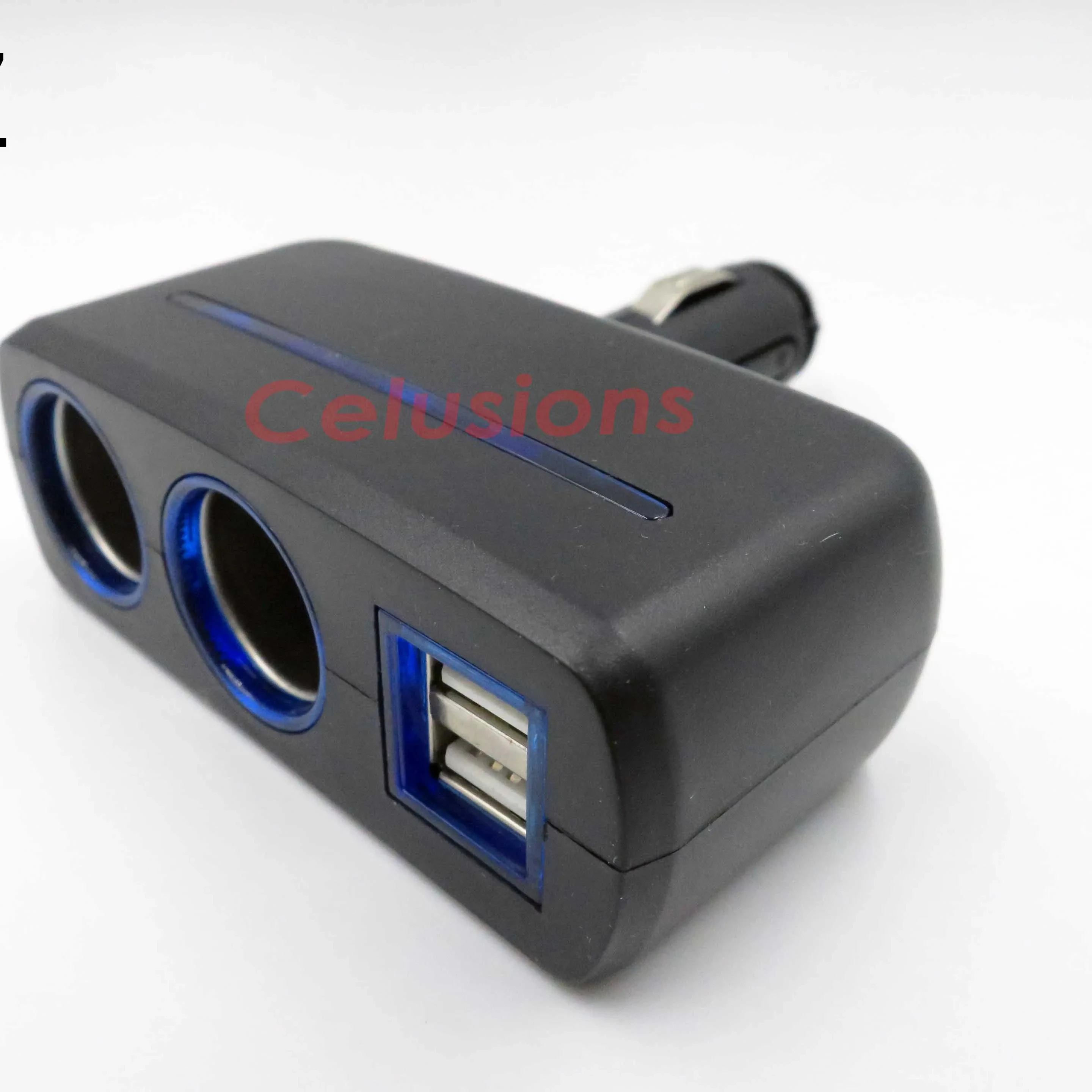 12 В USB-разъем с функцией использования 3 порта зарядка Bluetooth-соединение разумная цена 1637 автомобильный разъем USB