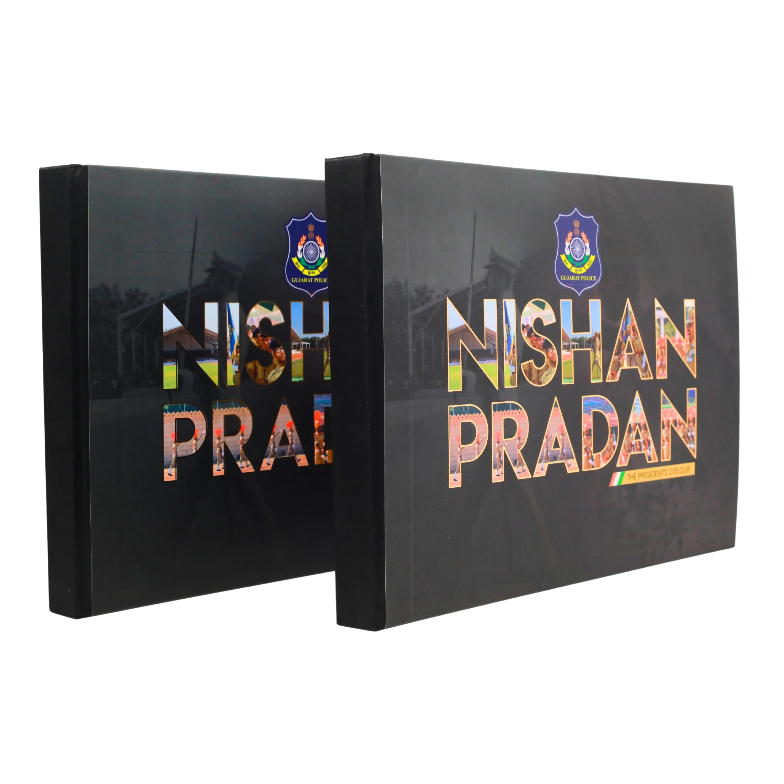Hard Cover Book Printing with Jacket Die Printing / Hard Cover Booklet Printing