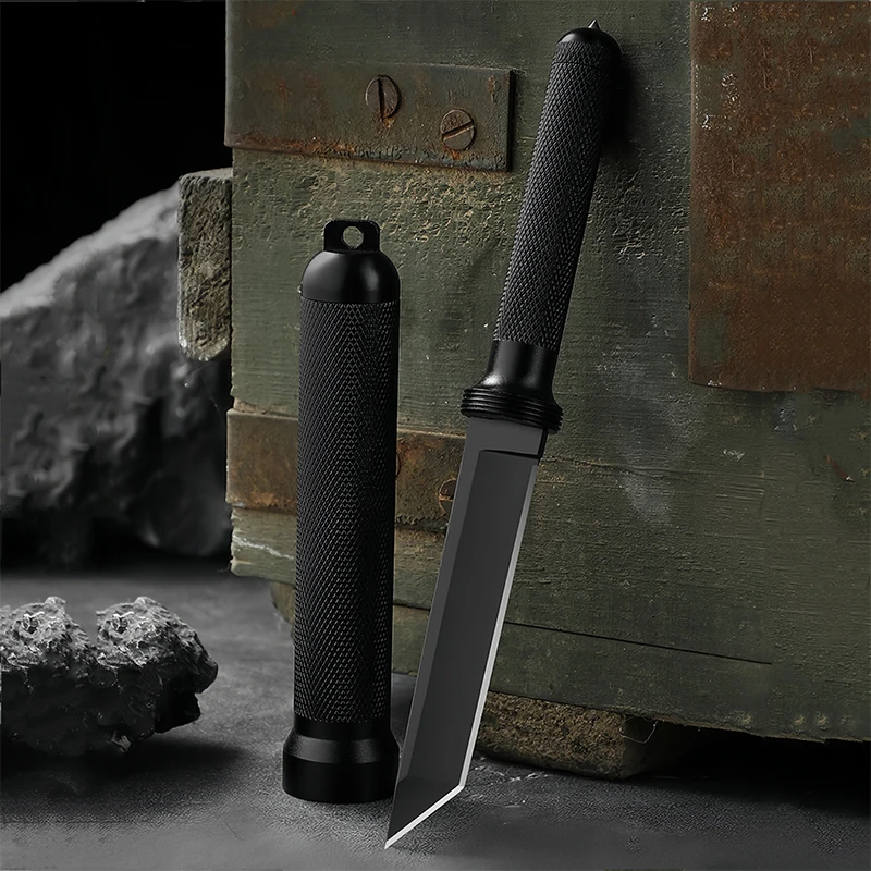 2024new Outdoor Pick Bones Dedicated Knife Hand-Fo Rambo Outdoor Knife