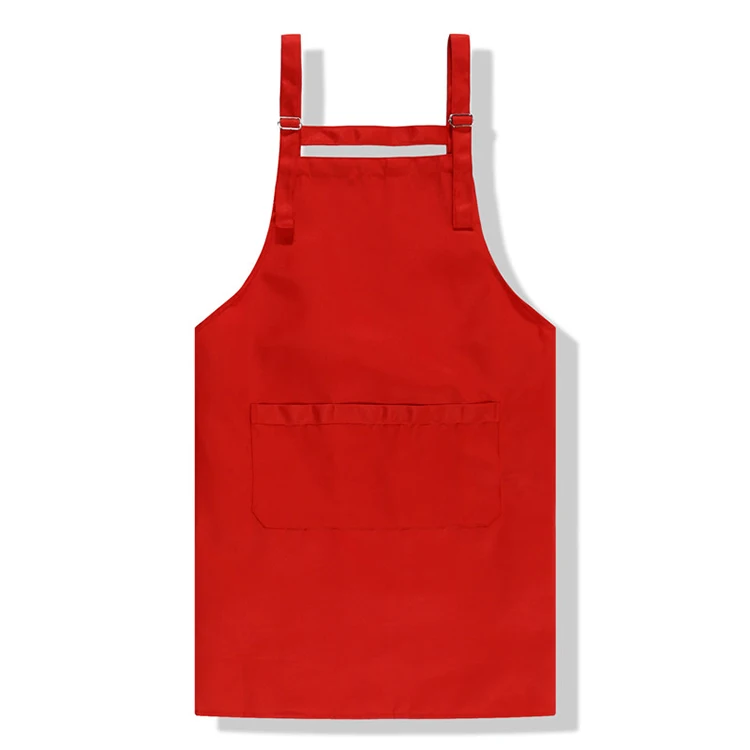 Men wholesale waitress barista apron custom print 100% cotton chef aprons kitchen cooking kitchen aprons most comfortable