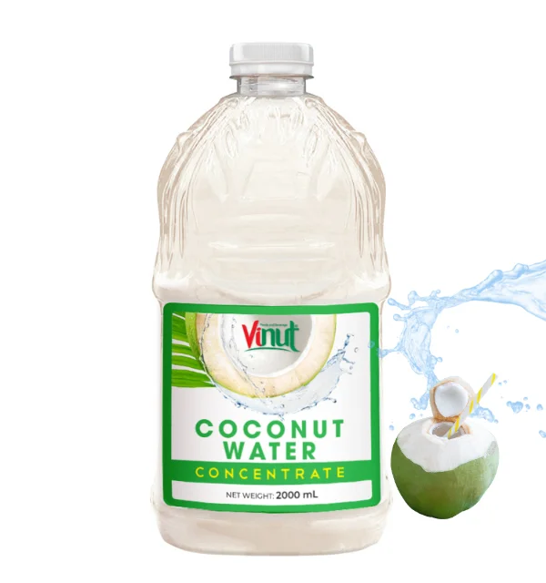High Quality 2L Bottle Coconut Water Concentrate from Vietnam Natural Ingredients Premium Beverage from Manufacturers in Bulk