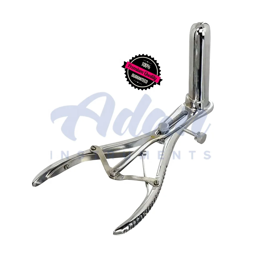 19 CM Top Quality 3 Prongs Mathieu Rectal Anal Speculum with Lockable Grip Handle for Stomach, Intestine & Rectum