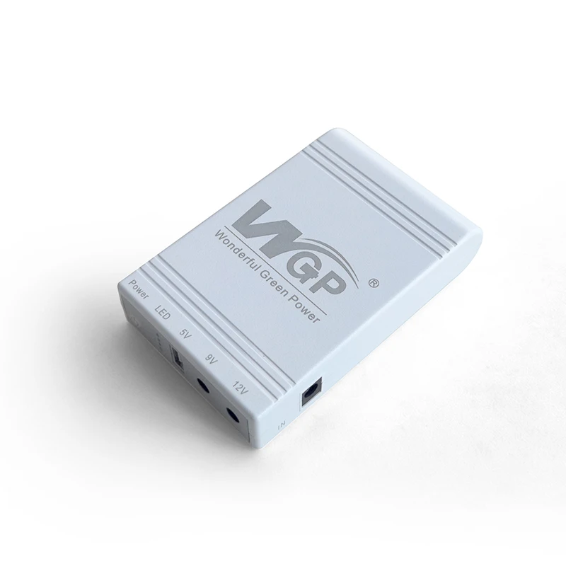 WGP MINI UPS маршрутизатор wifi Резервное копирование DC 9V 12V mini для Wifi модем CCTV камера дома