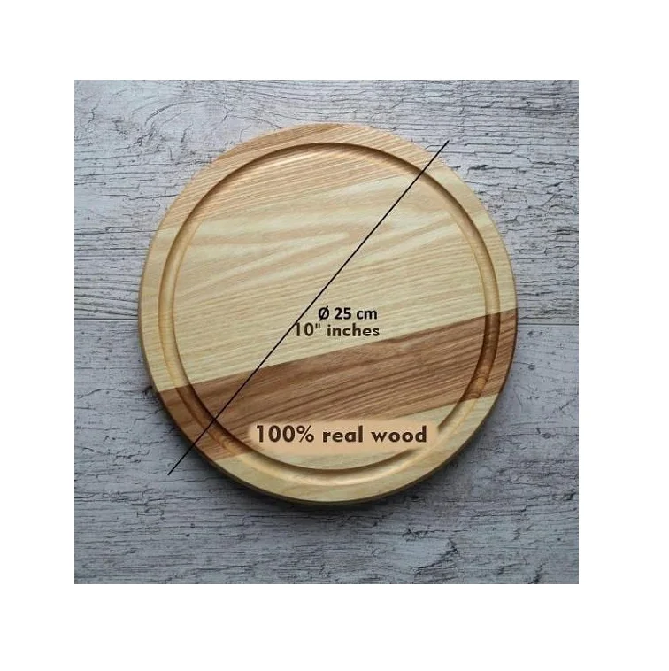 Upcoming Product wood Serving tray with handle wood paddle board pizza plate mango wood cutting board at low price