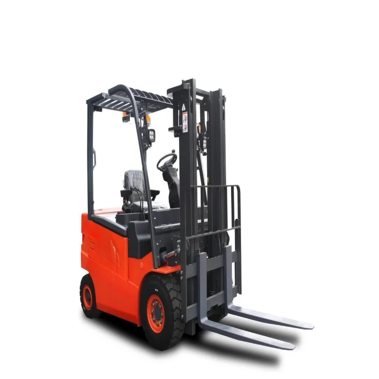 Low price of light four-wheel electric forklift Three ton electric forklift All terrain lifting forklift