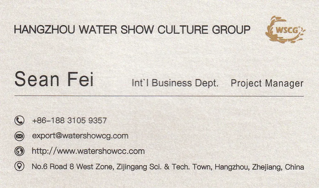 A large outdoor music and dancing water fountain show featuring laser lights, water screen mapping, video projections, fireworks