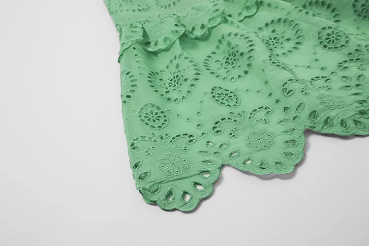 Wholesales bestseller design creamy green for elegant lady with competitive price