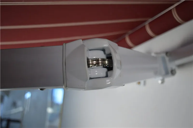 Порошковое покрытие, выдвижной тент, моторизованный алюминиевый тент, ветрозащитный водонепроницаемый наружный тент