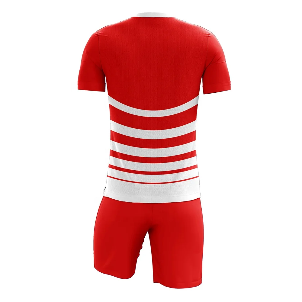 Breathable Sublimated Custom Soccer Uniform Football Club Training Set Men Soccer Jersey Sports Wear