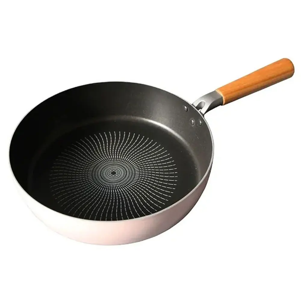 [JINIPAN]KOTRA Fry Pan IH Deep Saute pan 24 Tri Ply Bonded kitchen tools Saucepan Conical Shape Stainless Steel Space Cover