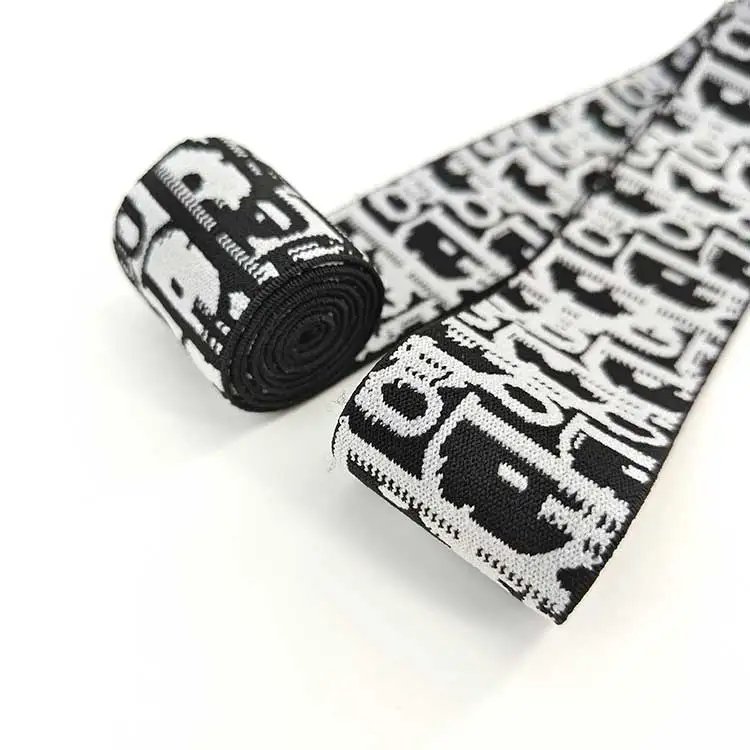 Elastic Waist Band Breathable Stretchable Edge Band Gross Band Tape Polyester Crochet Headgear Webbing
