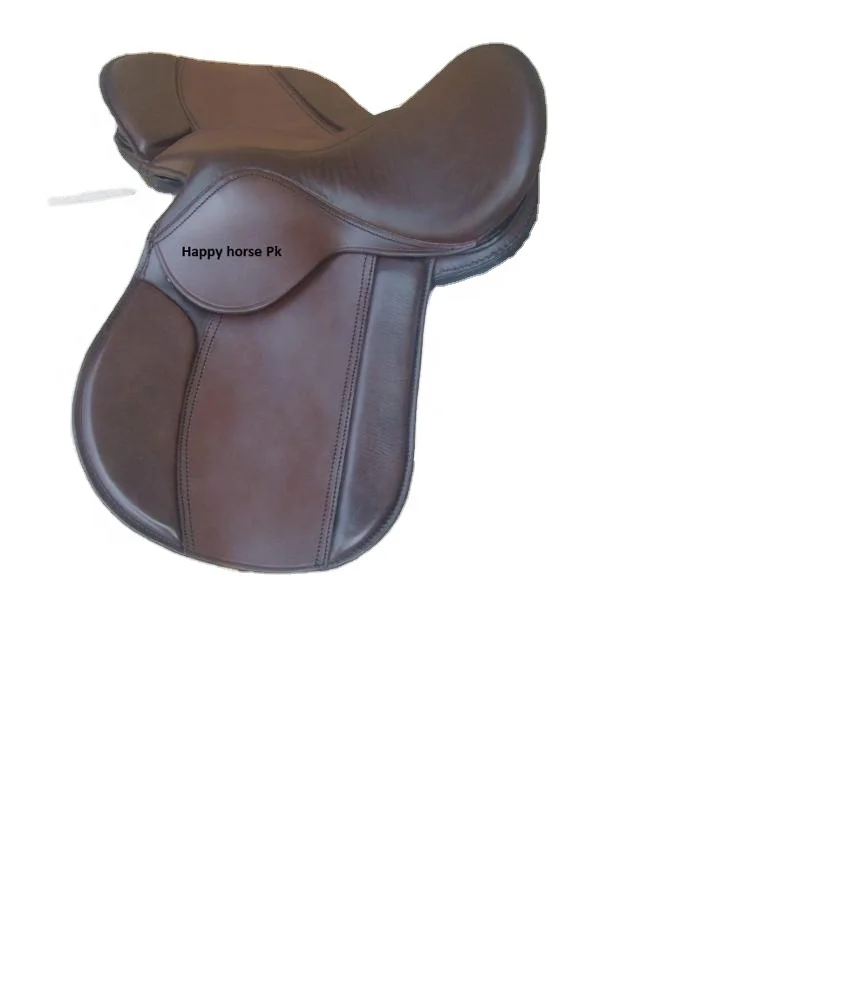 high quality eventor suede seat horse riding saddle - leather horse saddle 2024