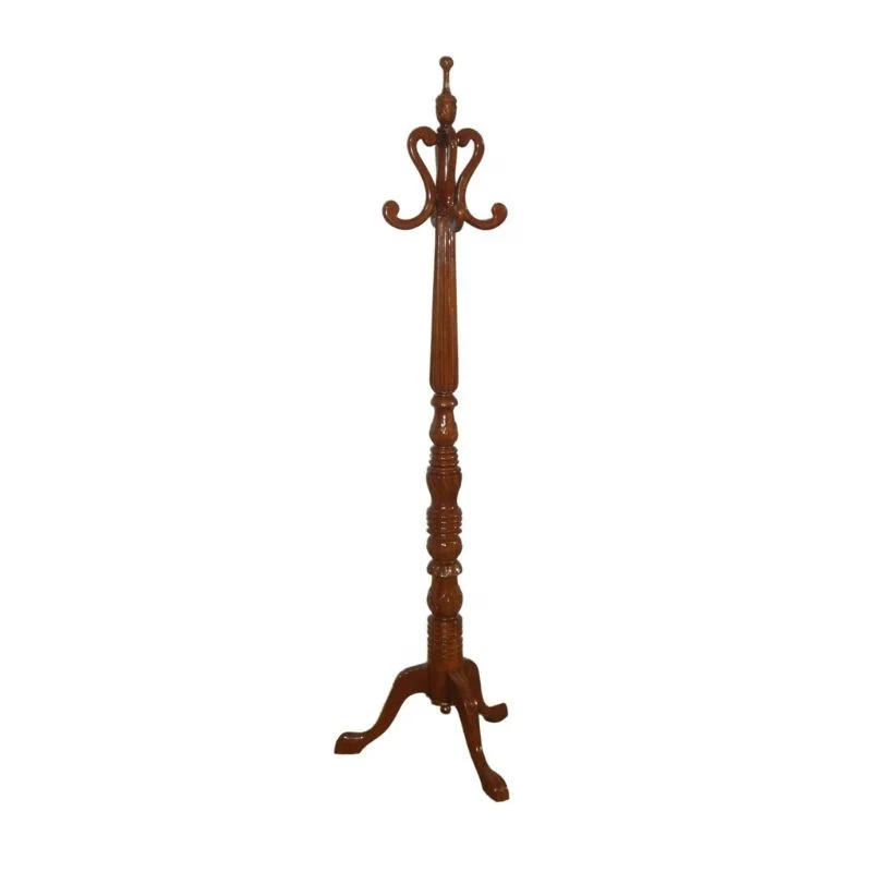 Wooden Clothes Stand Coat Rack Hat Stand Furniture Accessories Antique Coat Hanger for Home Office Hotel Bedroom Furniture