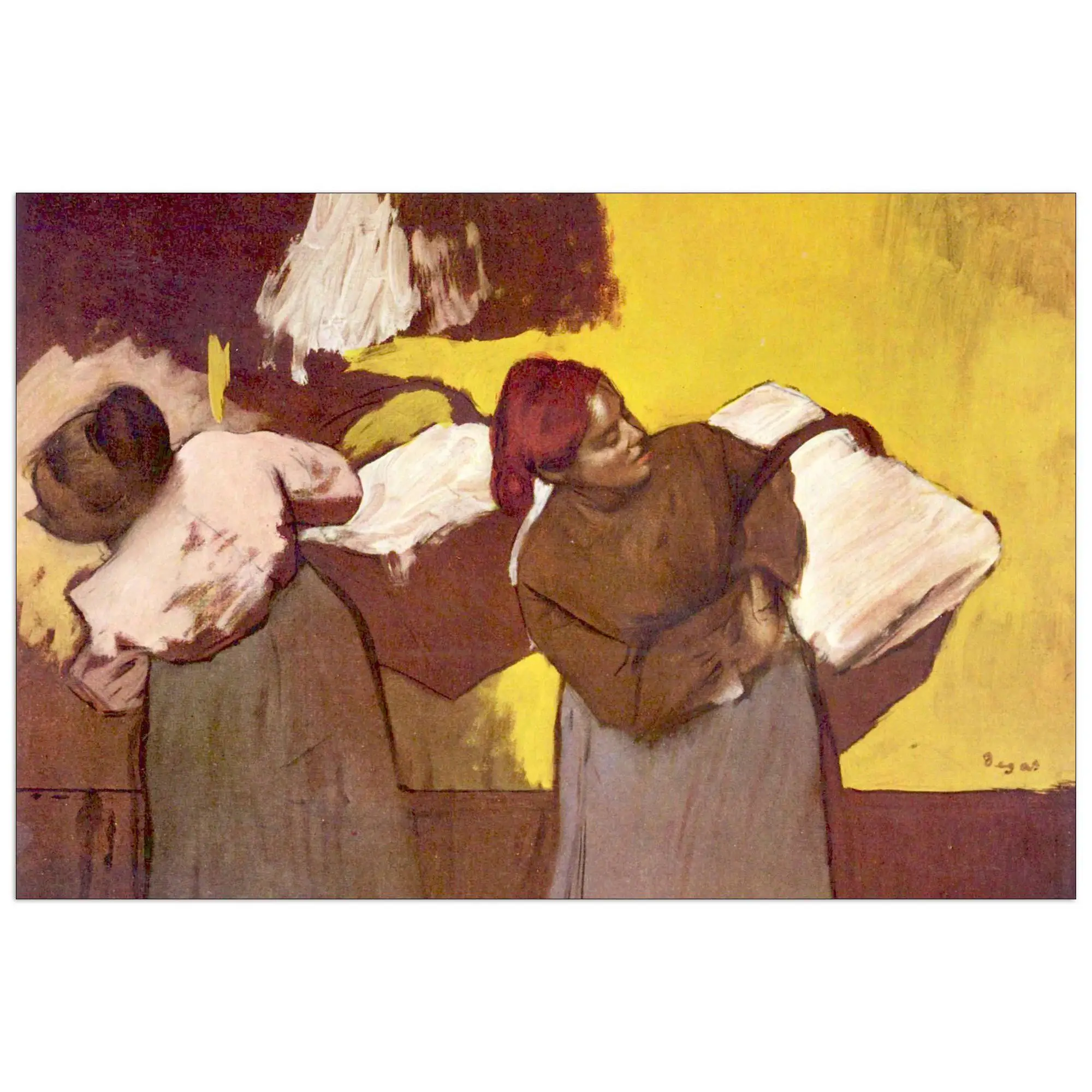 Museum Degas Edgar decorative panel, ready to hang.