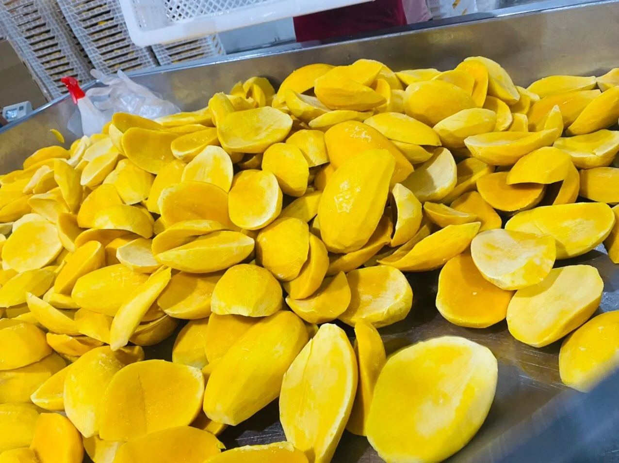 Vietnam Factory IQF Mango Fruit Stick Frozen Mango With 1kg  Per Bag Packaging