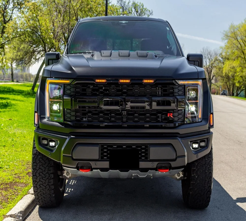 2023  F-150 Raptor R Truck Single Drive AWD Automatic Gearbox New Energy R18 Leather Seats Panoramic Aluminium Alloy Used