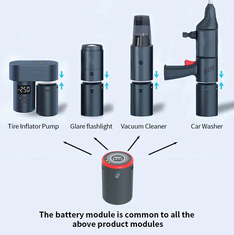 Car Vacuum Cleaner Rechargeable Wireless Hoover Cordless Vacuum Cleaner Handheld Powerful Portable Vacuum Cleaner