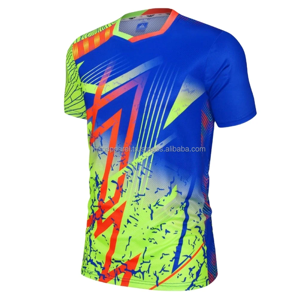 Stylish Designed Tennis/Padel T-Shirt For Boys and Girls Sublimated in Polyester Fabric With Custom Design and Logo in All sizes