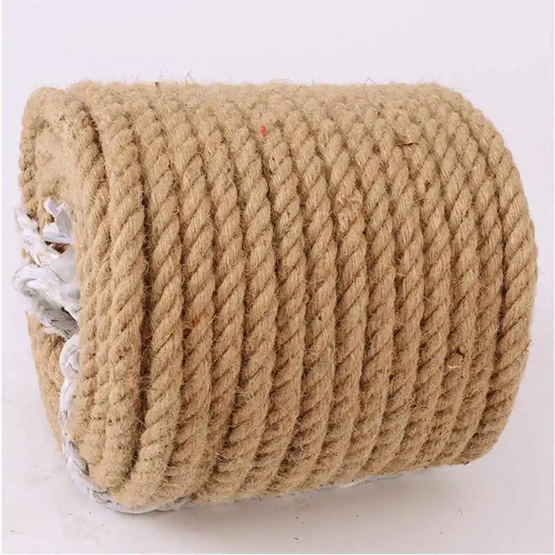 Cheapest Price Fashion 100% Natural Eco-friendly Export Oriented Wholesale New Arrival 8 MM To 45 MM Jute Rope From Bangngladesh