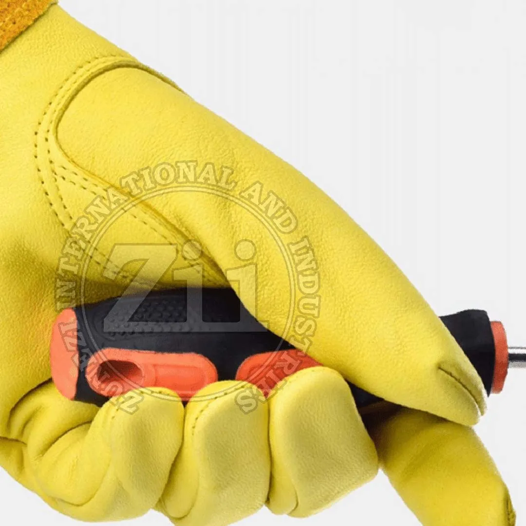 Unique Design Wholesale Welding Gloves Made In Pakistan Professional Leather Welding Gloves