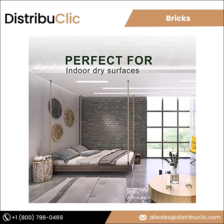 Wholesale Factory Supply Walls Decorative Flat Wall Brick Panels for Exterior 3d Garden Exterior Brick Wall for Bulk Buyers