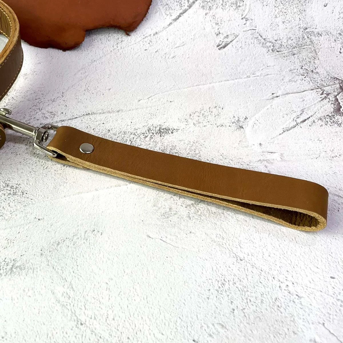 Leather Collar Leash Set